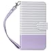 ULAK Compatible with iPhone 8 Plus/iPhone 7 Plus Wallet Case with Card Holder, Premium PU Leather Flip Cover with Kickstand Magnetic Closure Shockproof Case for iPhone 7 Plus/8 Plus, Purple