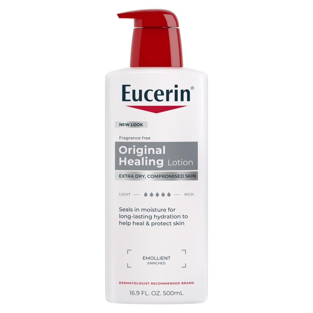 Eucerin Original Healing Rich Lotion 16.9 Fluid Ounce (packaging may vary)