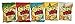Corn Nuts Variety Pack 4oz Size (Pack of 5) 1 of Each - BBQ, Ranch, Chile Picante, Original and Jalapeno Cheddar
