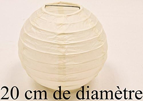 Paper Lamp, Cream, D: 20 cm