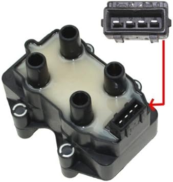 ATEC Germany Zündspule 2-polig - Kompatibel Mit Citroën, Peugeot, Renault & Mehr