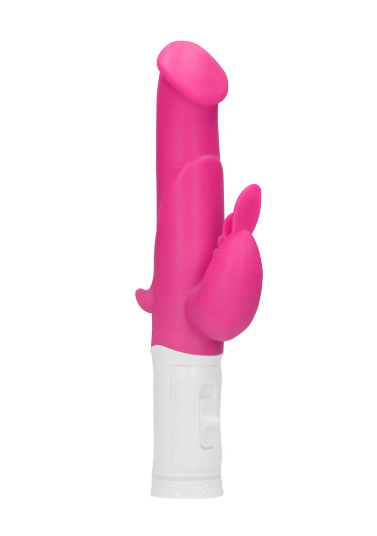 GC. - 10 Speed ​​Silicone Rotating Bunny Vibrator - Pink, GC036PNK