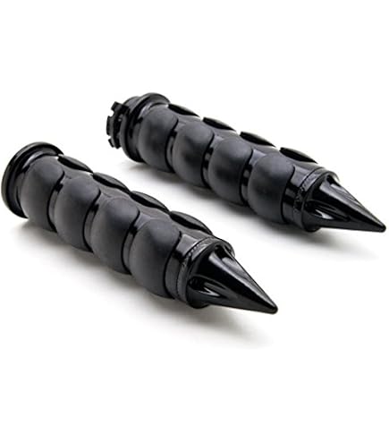 Krator Black Custom Mirrors For Kawasaki Vulcan 1700 - Adjustable Billet Aluminum Rear View Pair - View #10