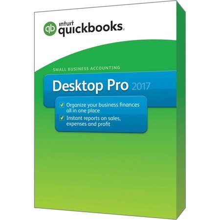 Intuit QuickBooks Desktop Pro 2017 Small Business Accounting Software  [Old Version]