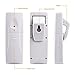 Locisne Freezer Alarm with Audible Alarm and 2 Wireless Sensors, Indoor Outdoor Refrigerator Thermometer for Home Kitchen