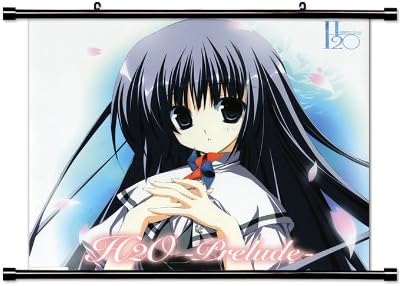 Amazon Com H2o Footprints In The Sand Anime Fabric Wall Scroll Poster 32 X 28 Inches Wp H2o 25 L Posters Prints
