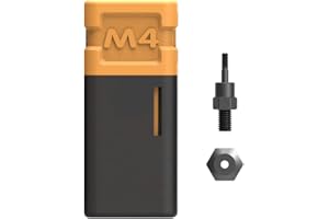 AKKTOL Replacement Mandrel for Rivet Nut Tool Rivnut Tool, M4, Rivet Nut Mandrel & Nose Piece