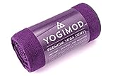 Yoga Towel - For Hot Yoga & Bikram - Non Slip, Highly Absorbent, Extra Long Yoga Mat Towel - Money Back Guarantee