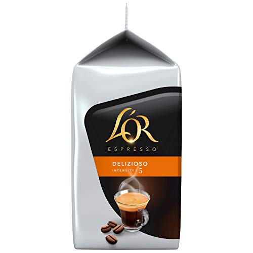 Tassimo L'OR Espresso Delicious Coffee Pods (Pack of 5, 80 pods in