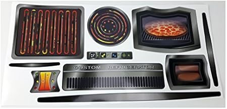 play kitchen replacement stickers