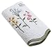 Avanti Linens Premier Country Floral Hand Towel, White