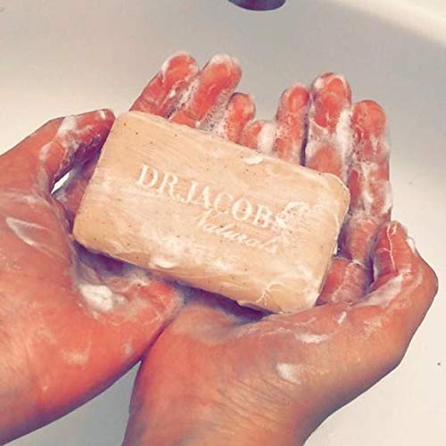 Dr Jacobs Naturals Pure Castile Bar Soap Triple Milled Loofah