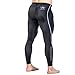 Mava Men’s Compression Pants - Warm and Comfortable Base Layer Tights and Athletic Leggings for Sports, Running, Gym Workouts