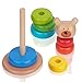 Rainbow Ring Wooden Stacker Toddler & Baby Toy By Zig Zag Kid