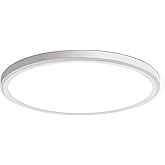 28W 3200lm LED Flush Mount Ceiling Light, Super Slim 12 inch LED Ceiling Light, 5000K LED Ceiling Light for Bedroom, Living R