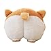 ANJUU Pets Puppy Cute Corgi Butt Throw Pillow Neck Support Pillow Cushion Travel Pillows Animals Stuffed Toy Gifts(42x42cm)