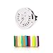 MESINYA Just Breathe (30mm) Air Freshener Diffuser Stainless Steel Car Vent Clip Aromatherapy Free Pads Essential Oil Car Diffuser Lockets