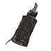 High Speed Gear - Radio Pop-Up Taco MOLLE Pouch, Police Gear & Military Gear, MOLLE Radio Pouch, Tactical Pouch for Professionals (Black)