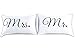 A Nice Night Couples Pillowcases for Girlfriend Boyfriend,Cute, Wedding Gift, 20x29Inch