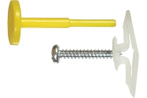 Hillman Pop Toggle Wall Anchors with Screws 5/8" 80 Lb. 10 / Card