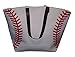X-Large 22 in Wide Baseball Design Beach Bag Tote -- Personalization Available (Baseball - Blank)