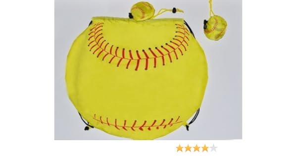 softball drawstring bag