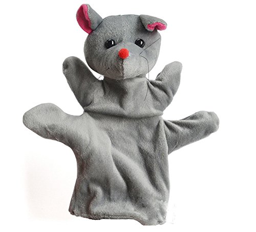 image for Genmine Cute Animals Hand Puppets Funny Toys Zoo Friends Finger Puppet