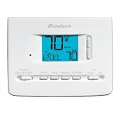 Braeburn 2020NC Thermostat, 5-2 Day Programmable, 1H/1C