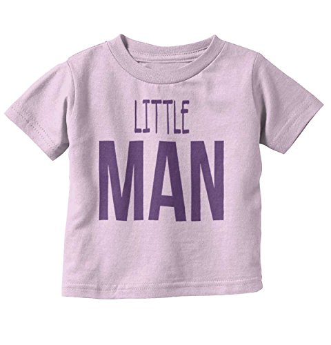 Brisco Brands Little Man Cute Shirt | Funny Newborn Gift Idea Cool Toddler Toddler Infant T