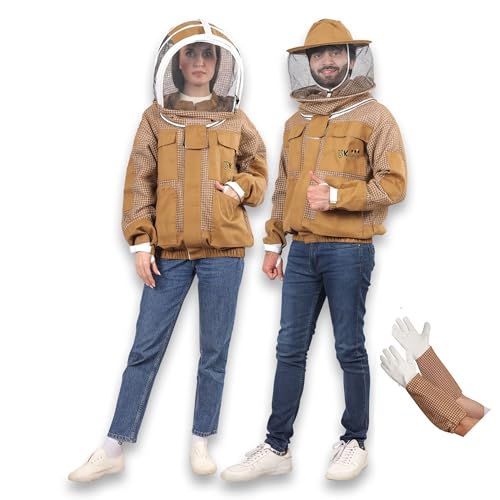 USKEEPERS 3 Layer Ventilated Beekeeping Jacket