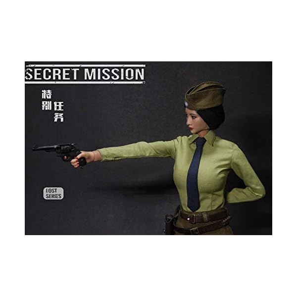 ZSMD Figure Accessories 1/6 Female KMT Troops Figure Clothes 1/6 BIS Female Agent Clothes Fit for 12" Action Figure – Bild 7