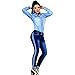 Aranza Pantalones Colombianos Levanta Cola de Mujer cintura Alta | Colombian Butt Lifting Stretch Push UP Jeans High Waist Size 10 COL 5/6 USA