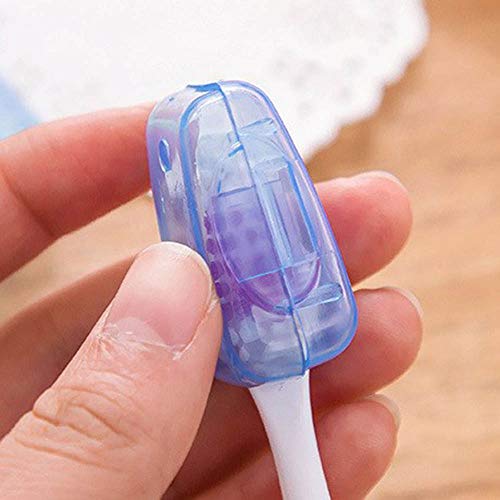 Toothbrush Cover Protector Camping Cleaning Cover 5 Pcs For Home Travel