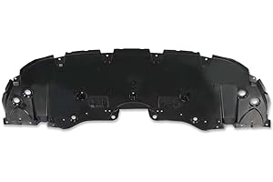 GRAND ORANGE Front Engine Splash Shield Compatible with Toyota Camry 2018 2019 2020 2021 2022 2023 2024 5144106290, TO1228234 Under Cover Engine Splash Guard Black