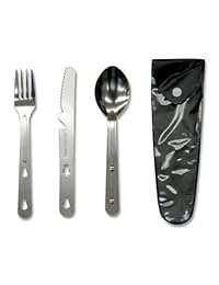 Stansport Camping cuchillo, cuchara y tenedor