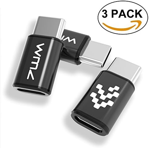 USB C Adapter,WMZ [3 Pack] Converts Micro USB input to USB Type-C,Data Sync and Charging For MacBook,ChromeBook Pixel XL,Nexus 5X 6P,LG G5 G6 V20,HTC 10,Huawei P9,Nokia N1,OnePlus 2,Samsung Galaxy S8