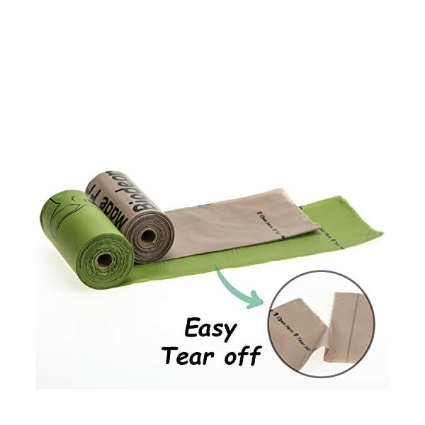 GREENER WALKER Poo Bags for Dog Waste, 540 Poop Bags,Extra Thick Strong 100% Leak Proof Biodegradable Dog Poo Bags…