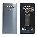 BSDTECH for G6 Back Glass Cover,Waterproof Battery Door Cove+Camera Lens Cover/Fingerprint with Tape Parts Replacement for LG G6 H871 H872 US997 VS998 LS993 (Ice Platinum)
