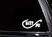 Bite Me Decal Fishing Car Truck Automotive Window Vinyl Decal Bumper Sticker (3