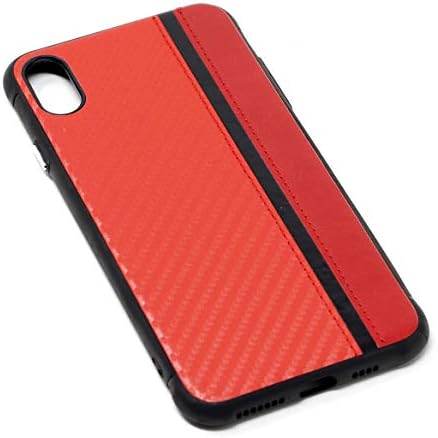 Baseus B® YOCOROL Fashion Hard Case Mobile Back Designer case with Control Buttons for Apple (iPhone Xs MAX, RED)