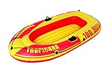 Jilong Tropicana 100 2 Person Inflatable Boat, Yellow, 72