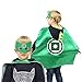 Justice League Superheros Cape and Mask Bonus Stickers with Original Superheros Emblem for Kids