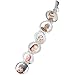 Sterling Silver 6 Picture Photo Ball Locket Necklace for Mothers & Grandmothers Handmade 3 Sizes