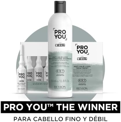 ProYou Care Tratamiento Anti-caída 6 X 12 Ml, White, Vanilla, 72 Mililitro