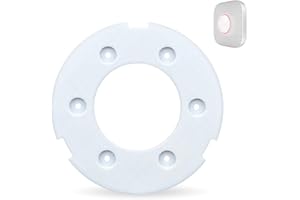 Sactulaz Replacement Mounting Plate for Google Nest Detector/Protector Gen2, Replacement Part Backplate for Google Nest 2nd G