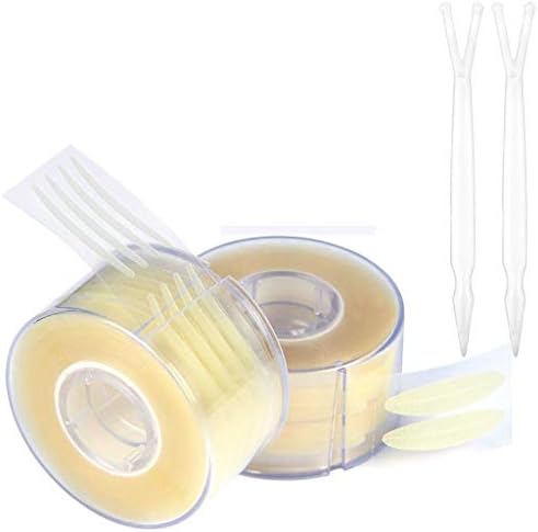 Ktyssp 1200pcs Double Eyelid Tapes Invisible Adhesive Eye Stickers Instant Eyelid Lift Double eyelid sticker