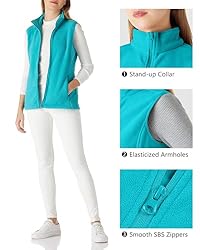Outdoor Ventures Women's Polar Fleece Zip Vest