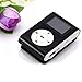 Mandy Mini USB Clip MP3 Player Support 32GB Micro SD TF Card Black