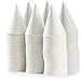 Upper Midland Products Cone Paper Cups 200 Pk Snow Cone Disposable 6 Oz White