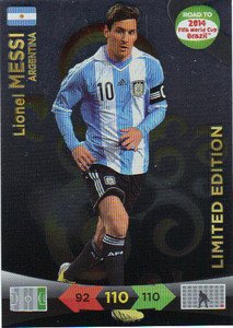 lionel messi limited edition 2014